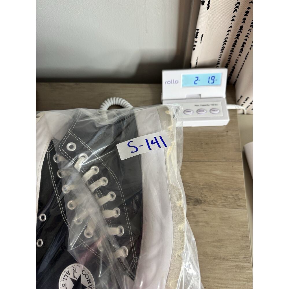 Converse Chuck Taylor All Star Lugged High Top Canvas Womens Sneakers 8.5 Black - Picture 14 of 14